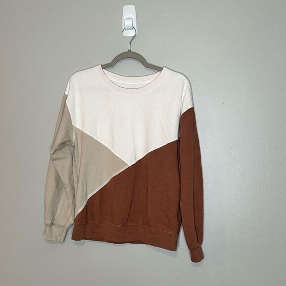 Abercrombie & Fitch Colorblock Sweatshirt - Picture 1 of 4
